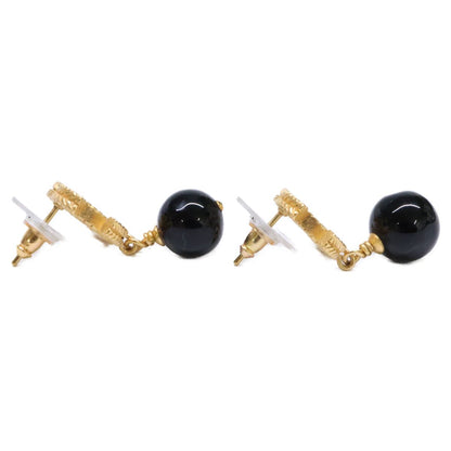 Chanel CC Logo Ball Earring — view 3
