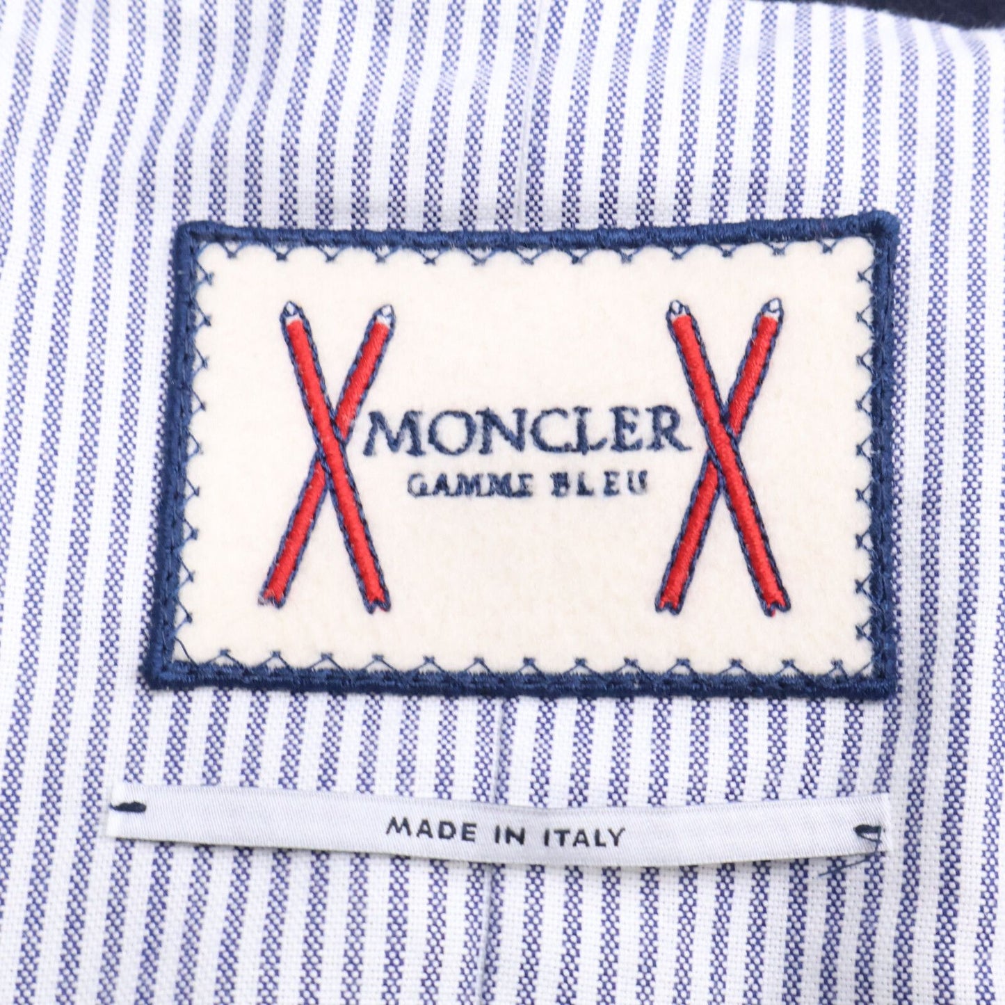 Moncler Gamme Bleu Giacca Wool Down Jacket — view 4