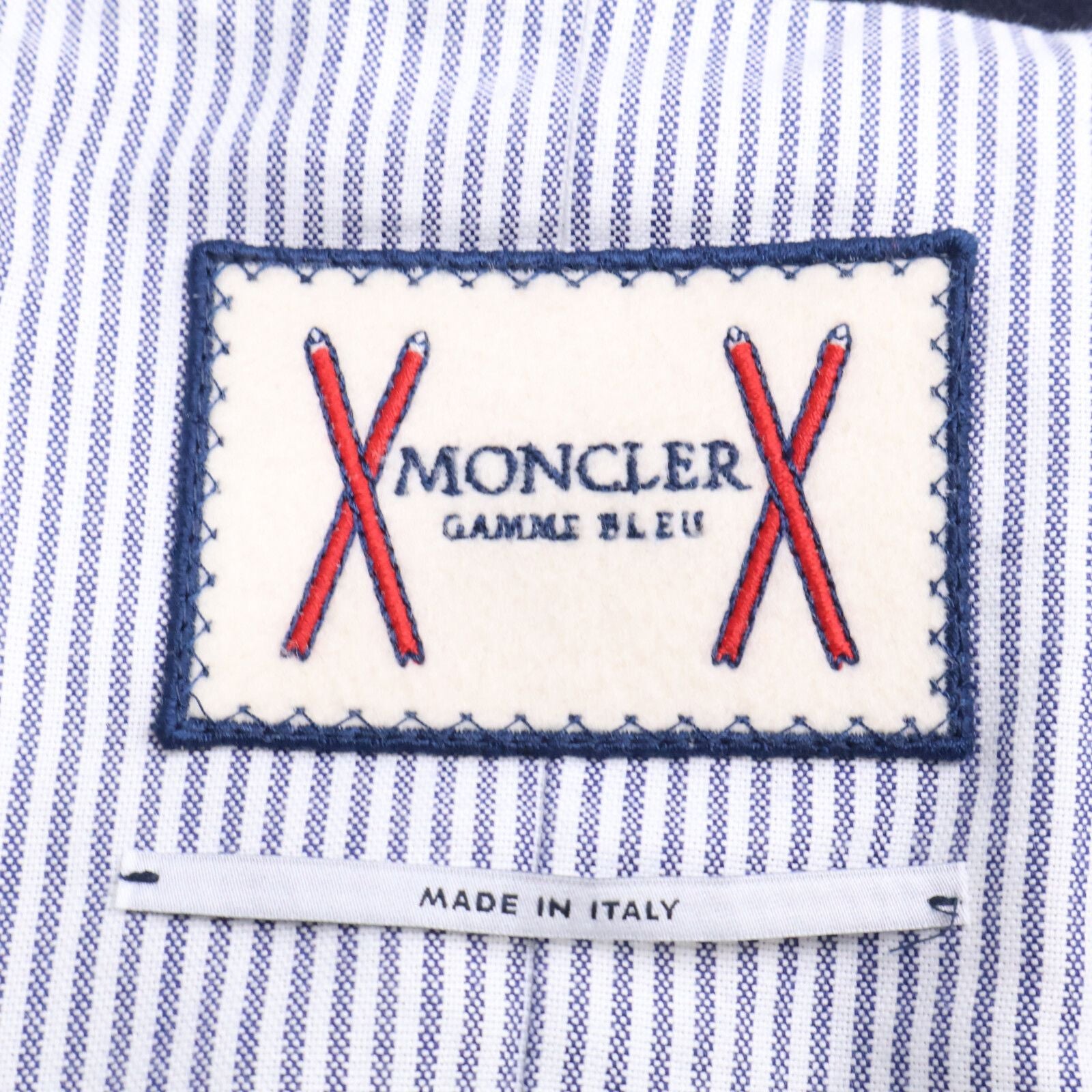 Moncler Gamme Bleu Giacca Wool Down Jacket — view 4