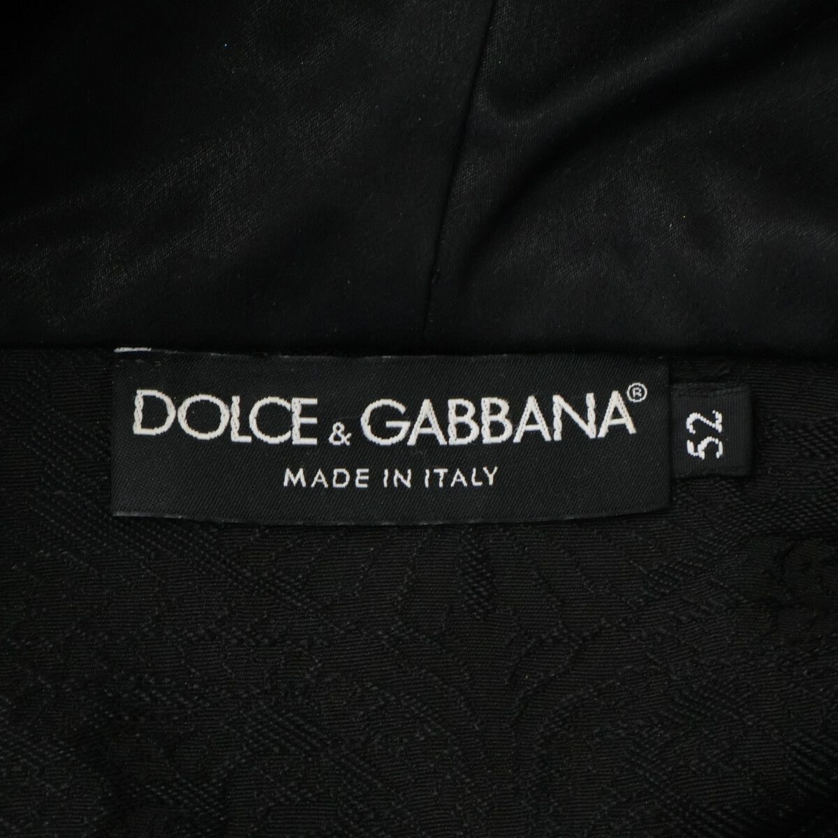 Dolce & Gabbana Jacquared Hooded Sweatshirt Paisley Pullover Hoodie 52 — view 3
