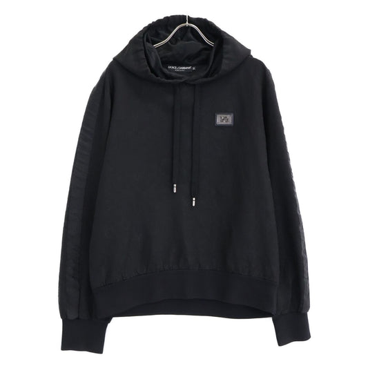 Dolce & Gabbana Jacquared Hooded Sweatshirt Paisley Pullover Hoodie 52
