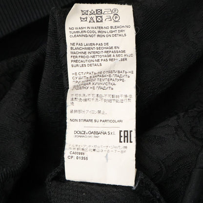 Dolce & Gabbana Jacquared Hooded Sweatshirt Paisley Pullover Hoodie 52 — view 6