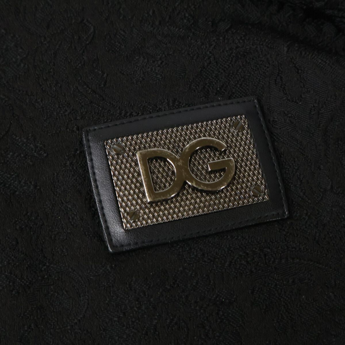 Dolce & Gabbana Jacquared Hooded Sweatshirt Paisley Pullover Hoodie 52 — view 4