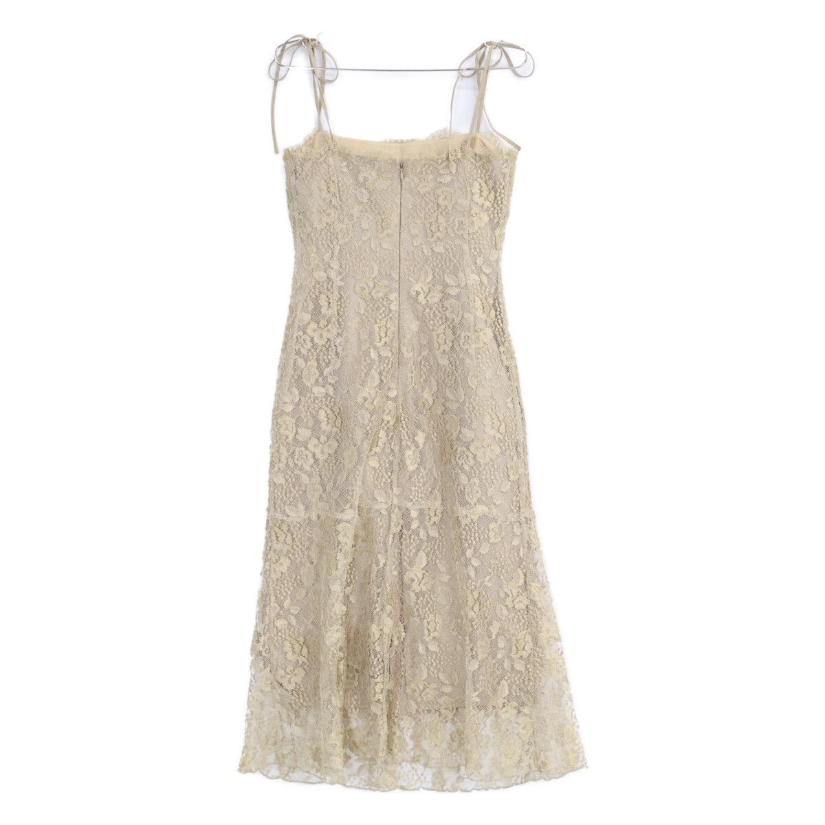 Max Mara Pianoforte Lace Embroidery Dress 38 — view 2