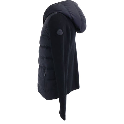 Moncler Cardigan Tricot Knit Replacement Down Jacket — view 2