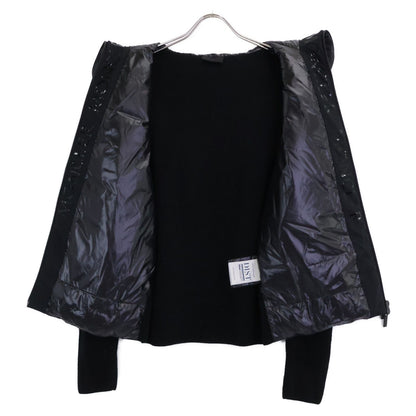 Moncler Cardigan Tricot Knit Replacement Down Jacket — view 4