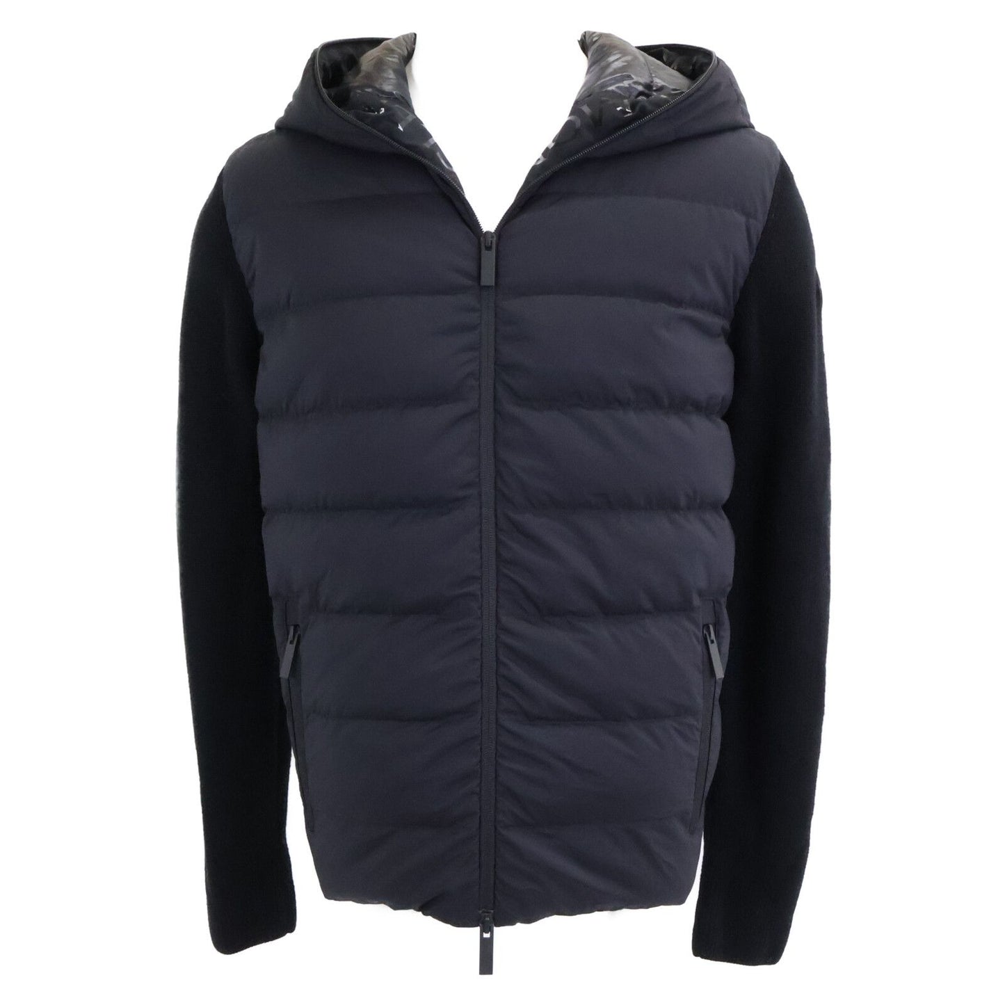 Moncler Cardigan Tricot Knit Replacement Down Jacket