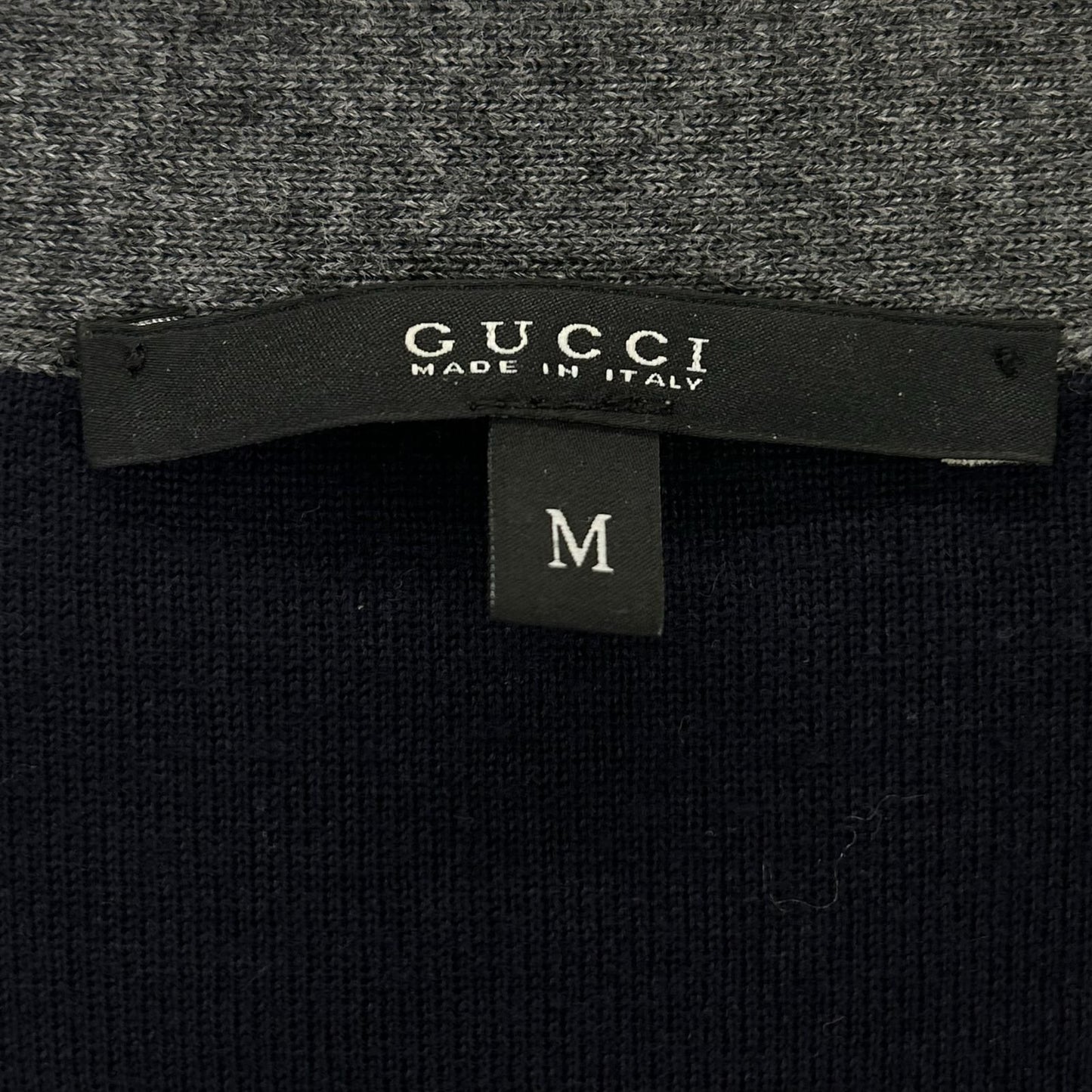 Gucci Chest Logo Wool Knit Cardigan — view 4