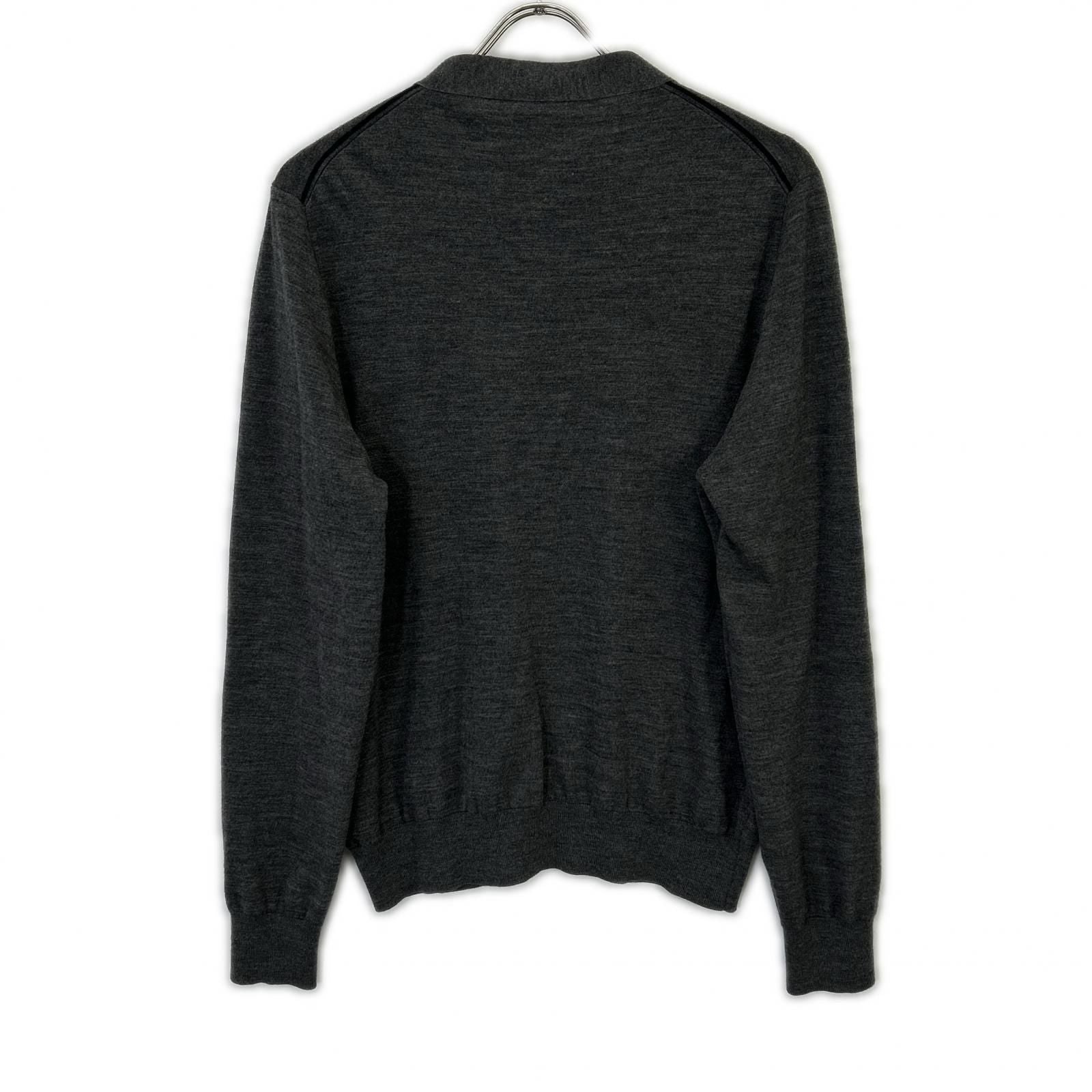Gucci Chest Logo Wool Knit Cardigan — view 2