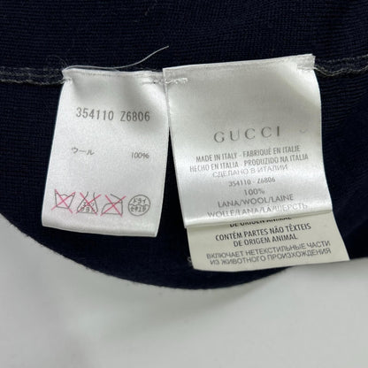 Gucci Chest Logo Wool Knit Cardigan — view 5