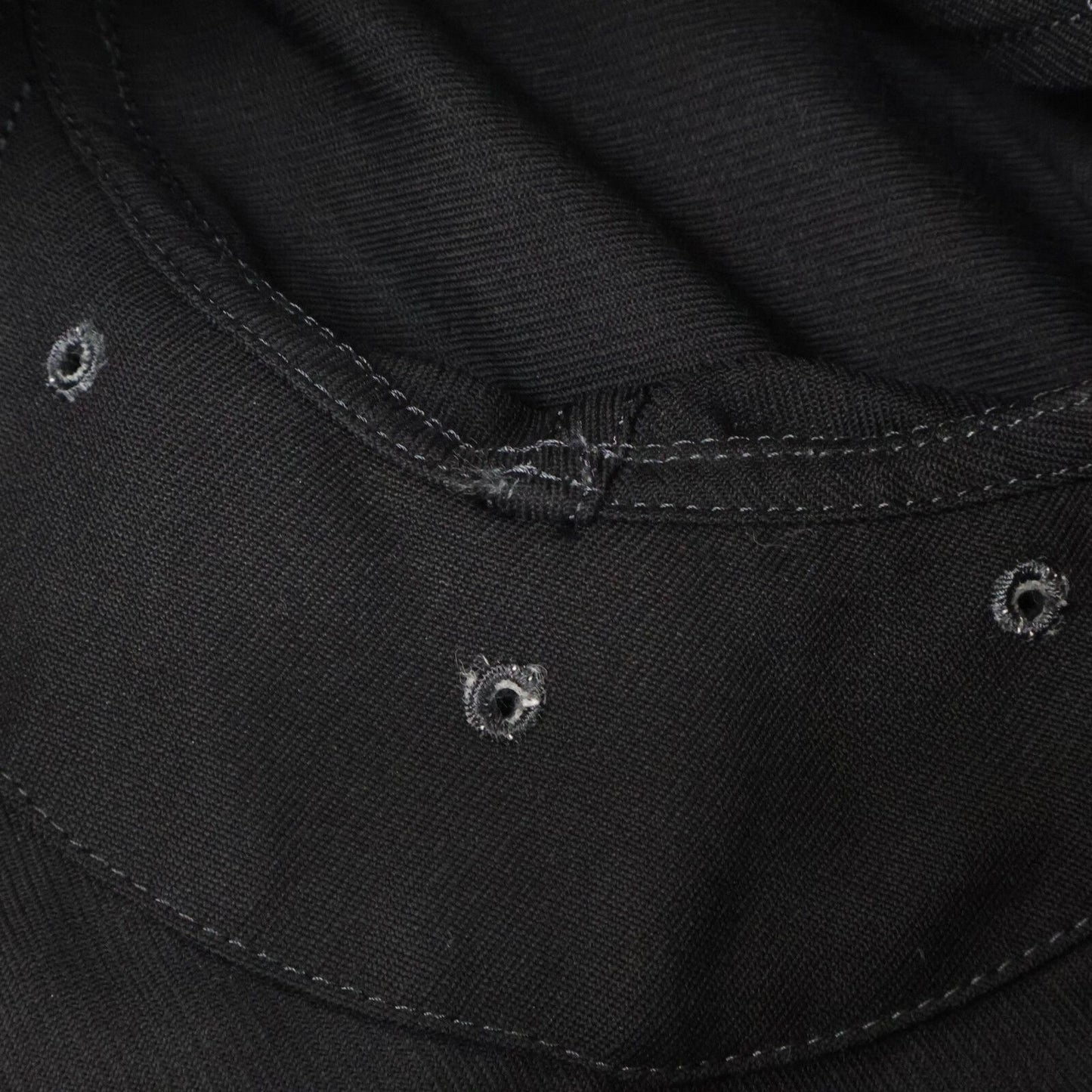 Prada Sport Black Virgin Wool 100 Work Shirt Jacket — view 8