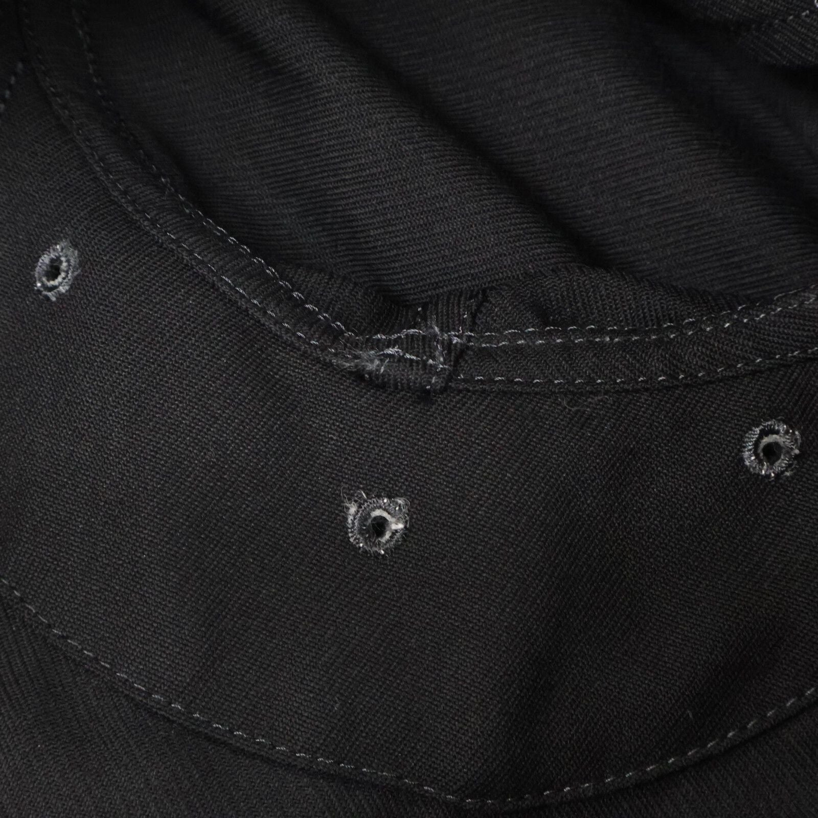 Prada Sport Black Virgin Wool 100 Work Shirt Jacket — view 8