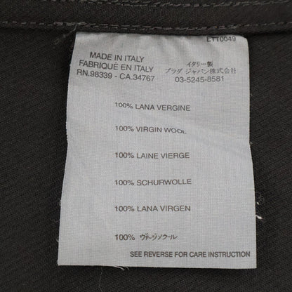 Prada Sport Black Virgin Wool 100 Work Shirt Jacket — view 6