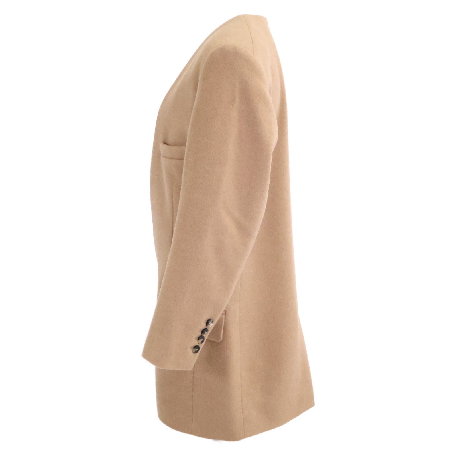 Hermes Camel Silk Val-'s Jacket 34 — view 2