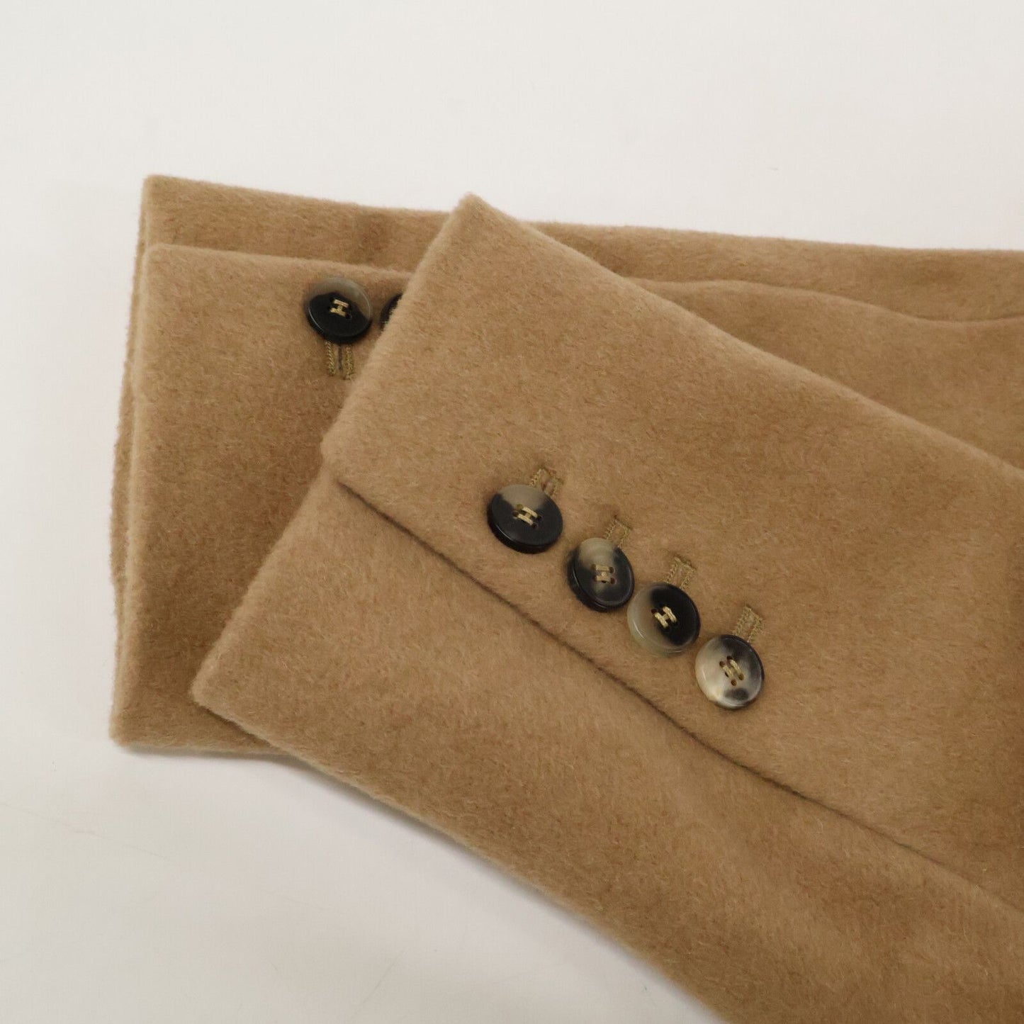 Hermes Camel Silk Val-'s Jacket 34 — view 7