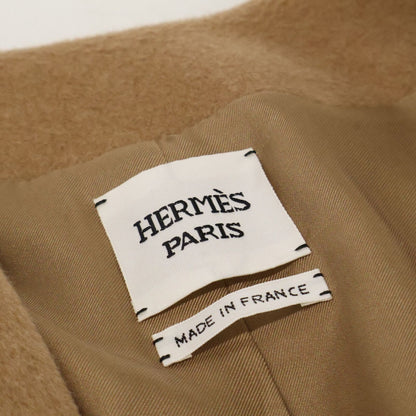 Hermes Camel Silk Val-'s Jacket 34 — view 4