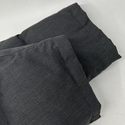 Loro Piana Brooks Brothers Brazza Gray Fabric Wool Down Jacket XL — view 9