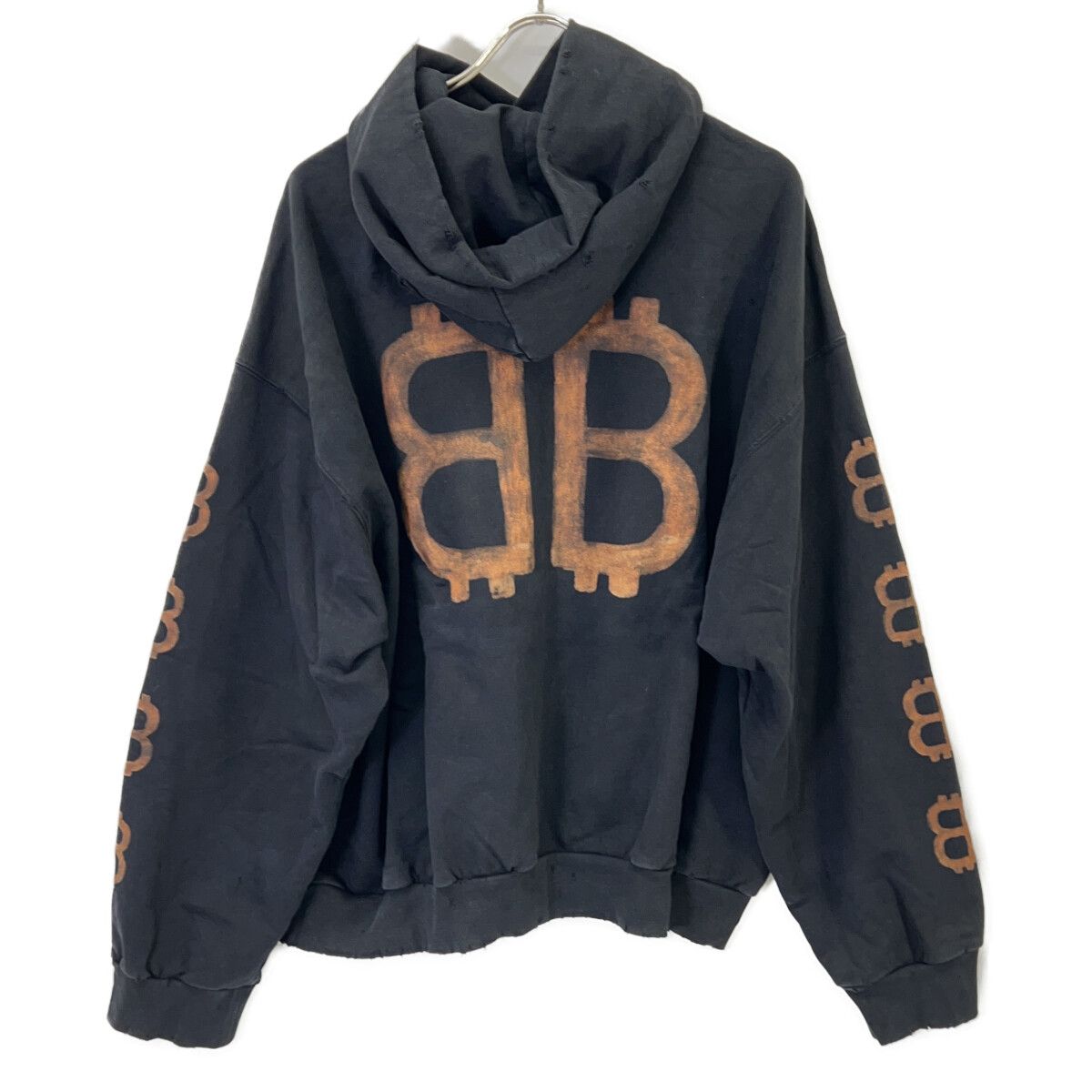 Balenciaga BB Print Pullover Hoodie
