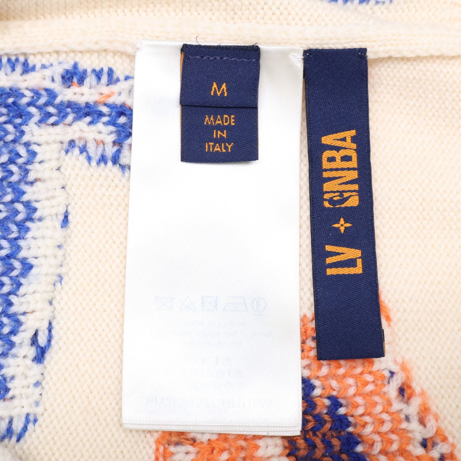 Louis Vuitton Zll Collaboration Letter Crew Neck Knit Sweater — view 4