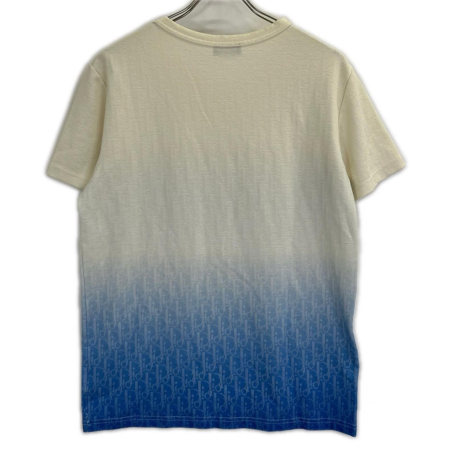 Dior Homme Blue Gradient T-Shirt — view 2