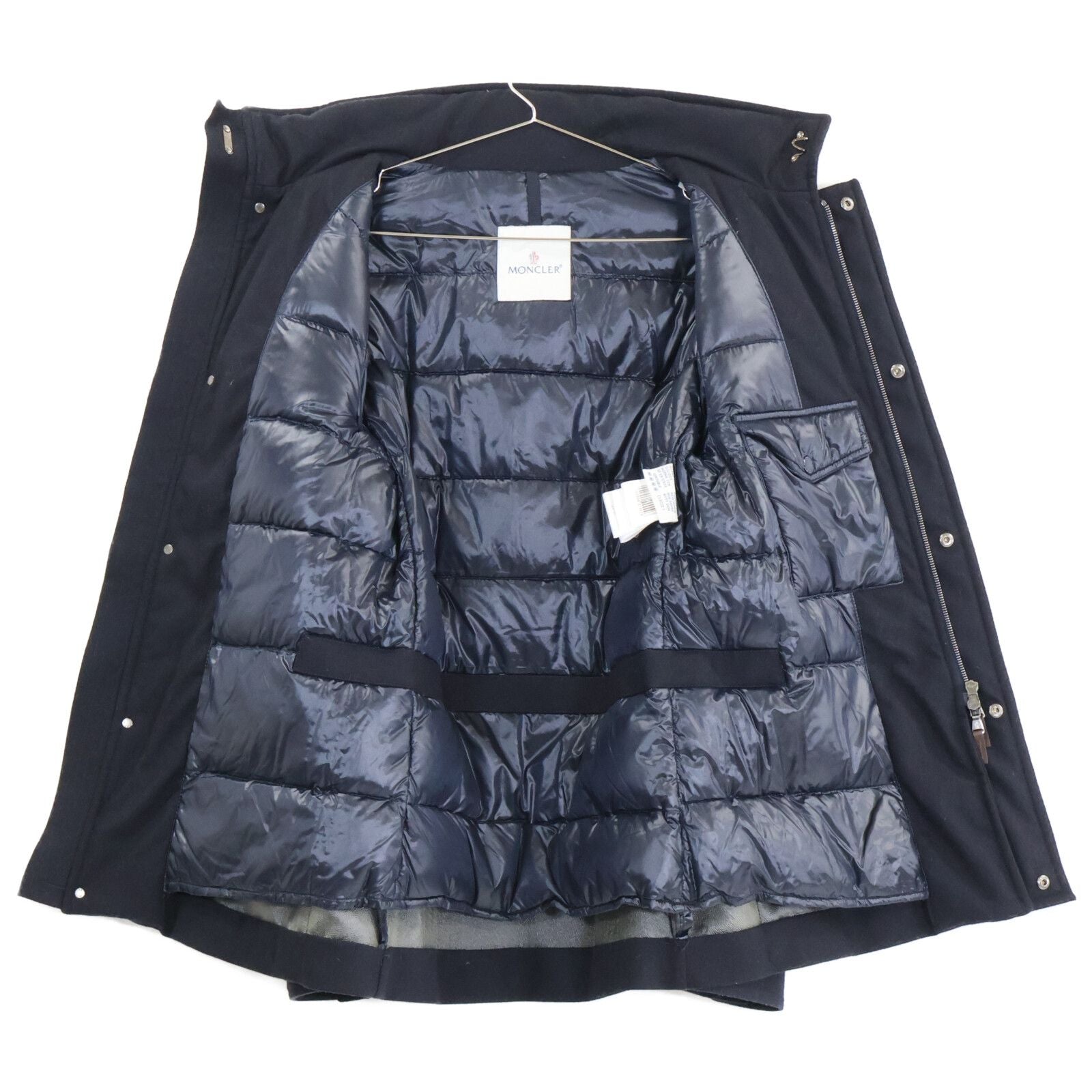 Moncler Michigan Wool Down Jacket — view 3