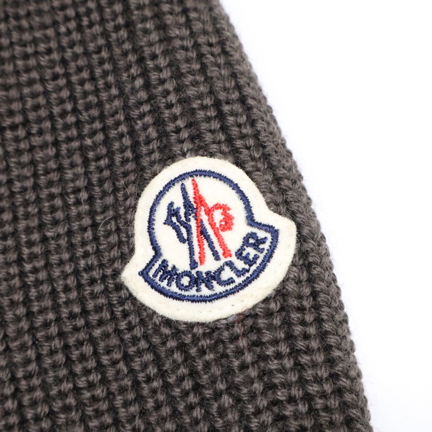 Moncler Cardigan Down Jacket Knit Contrast Hoodie — view 8