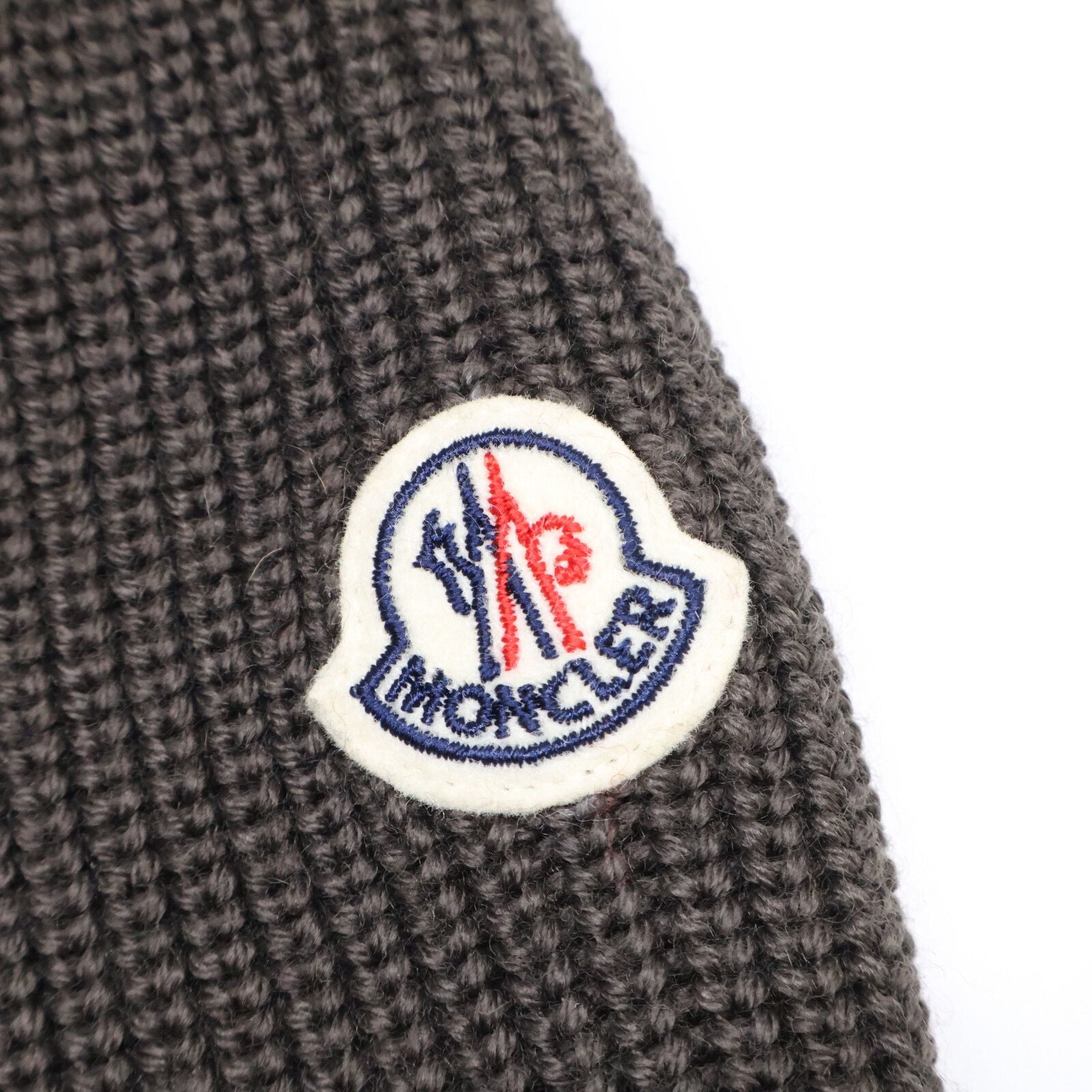 Moncler Cardigan Down Jacket Knit Contrast Hoodie — view 8