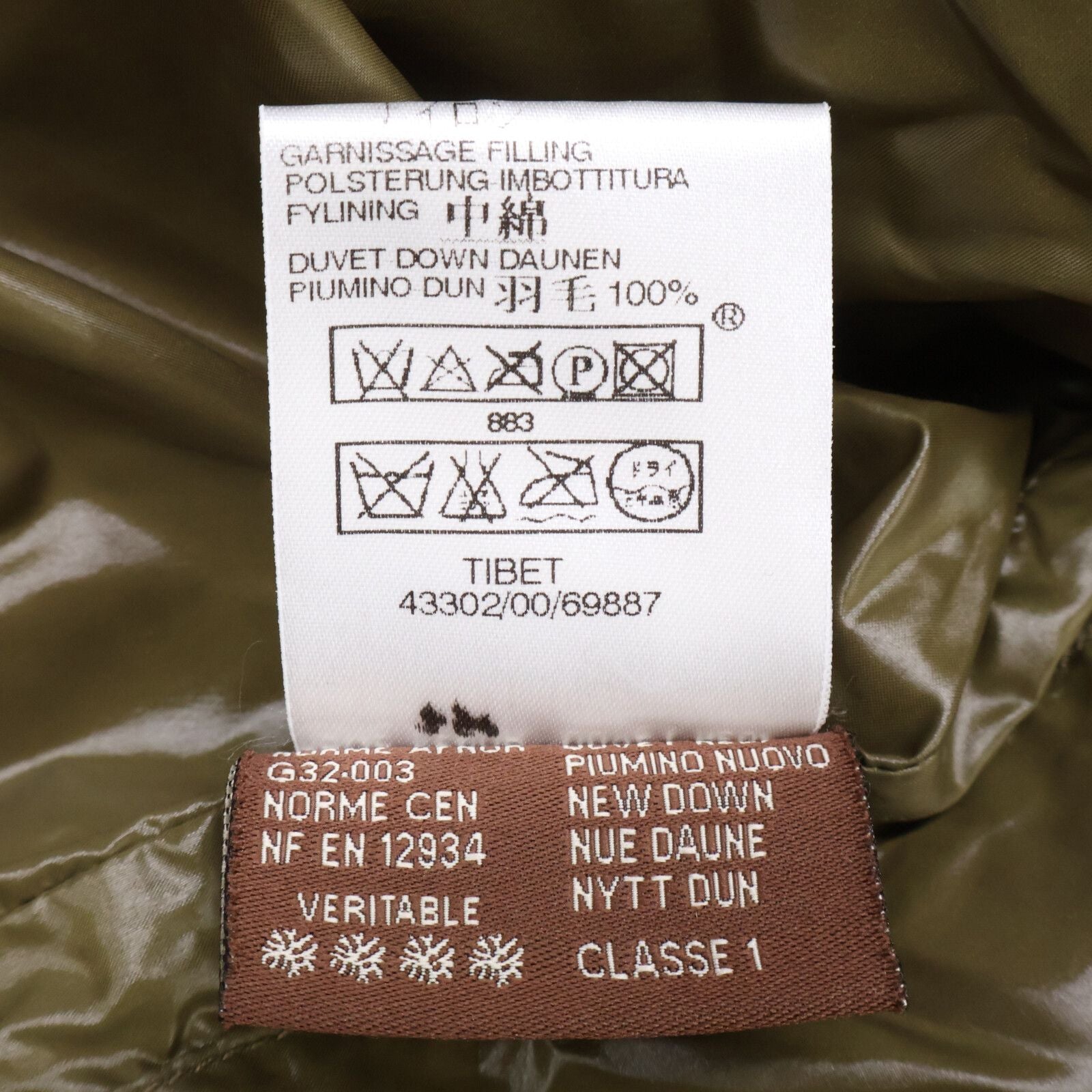 Moncler Tibet Tibetan Wool Down Jacket — view 6