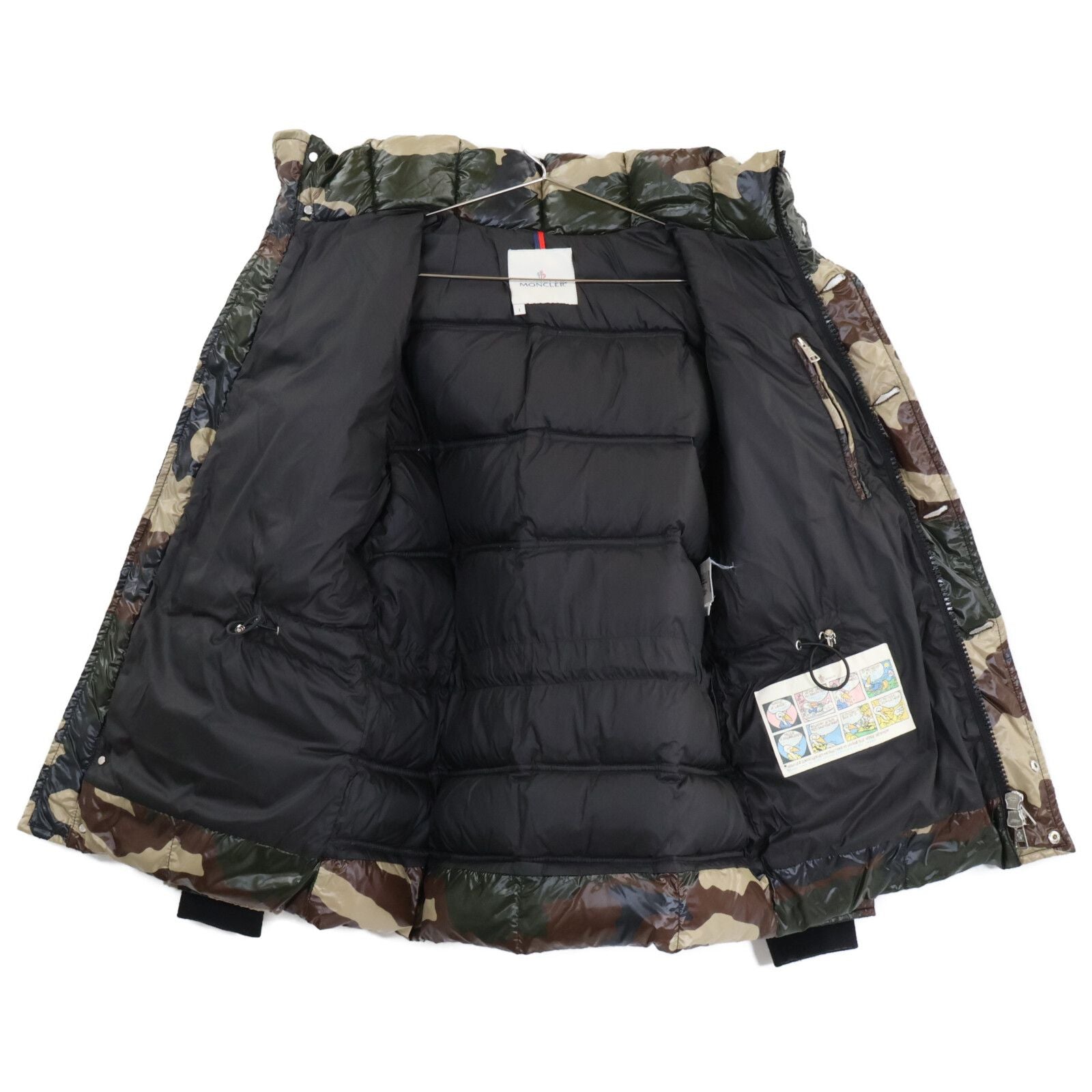 Moncler Sauterne Camouflage Hooded Down Jacket — view 3