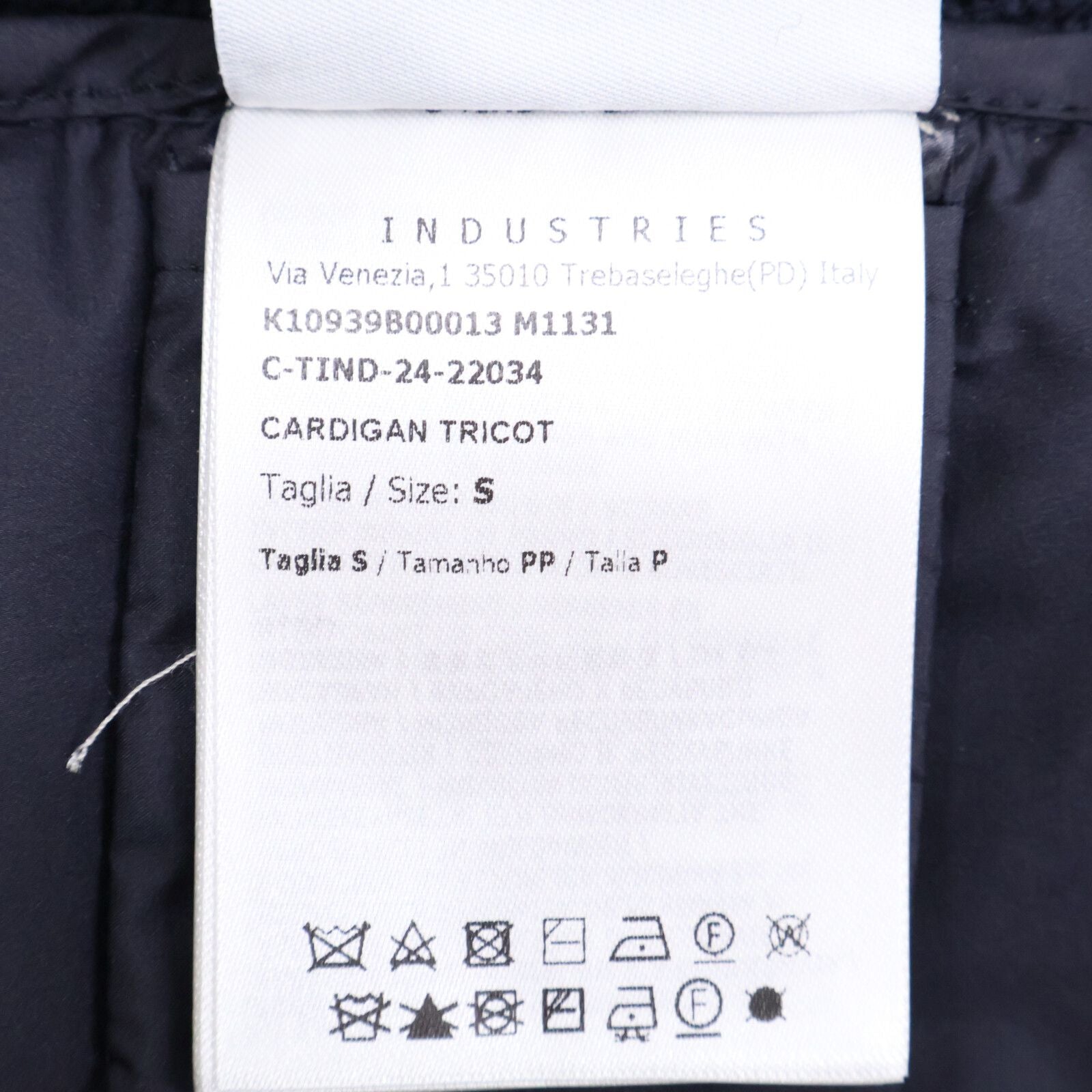 Moncler Cardigan Tricot Down Jacket Knit Contrast — view 6
