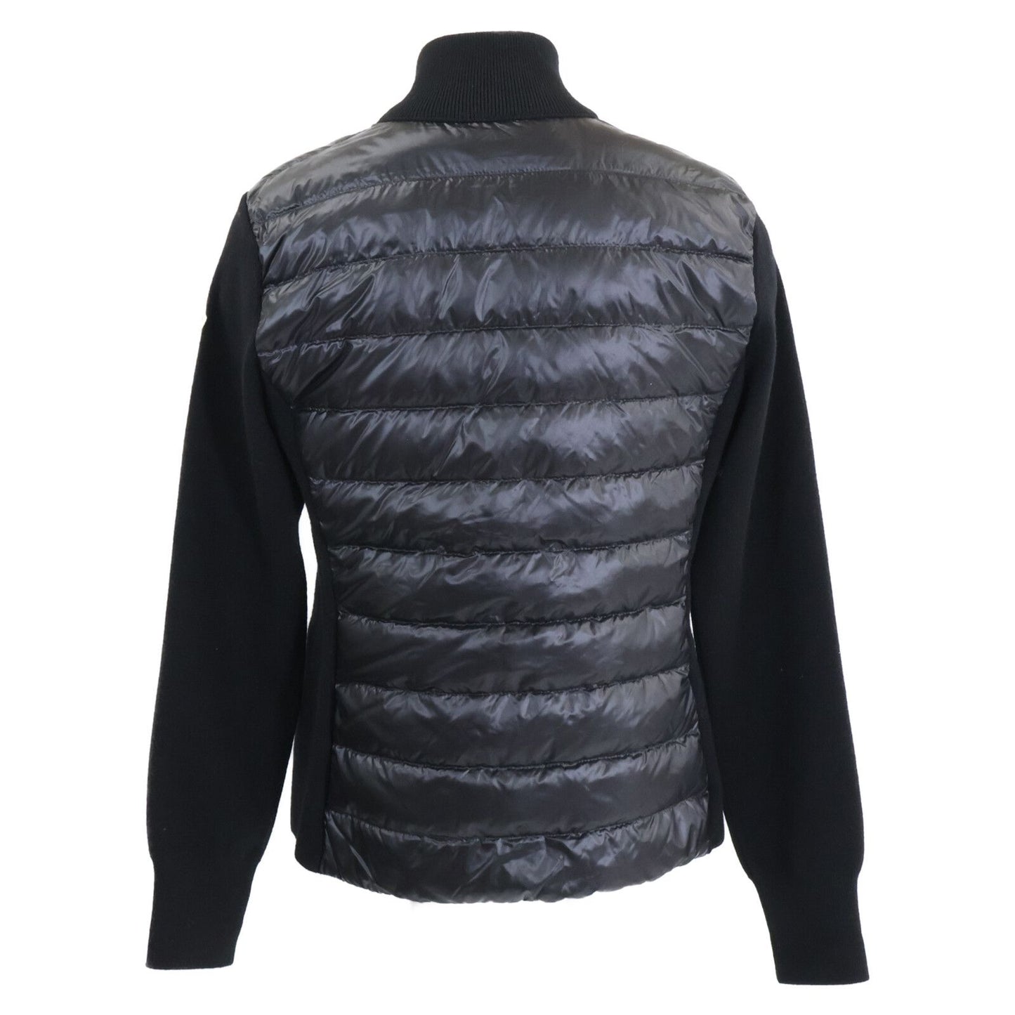Moncler Cardigan Tricot Down Jacket Knit Contrast — view 2