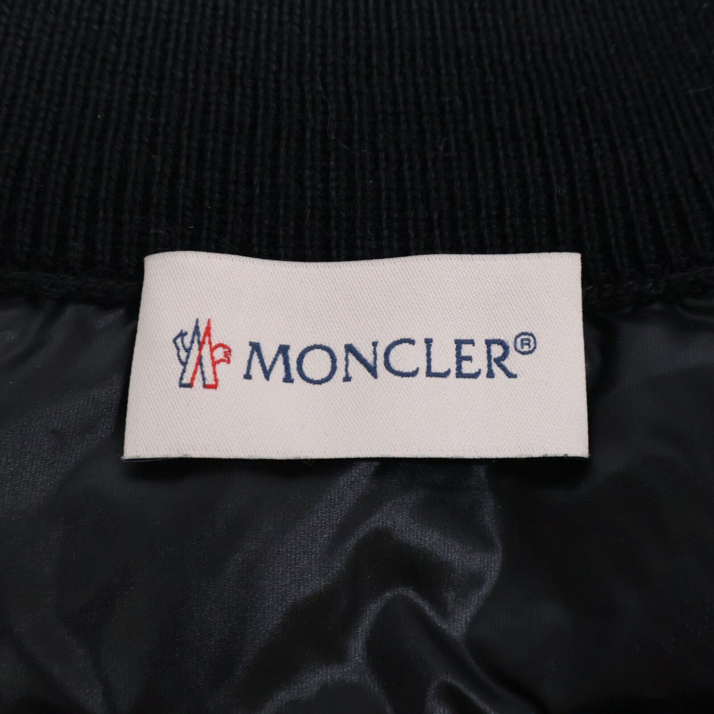 Moncler Cardigan Tricot Down Jacket Knit Contrast — view 5