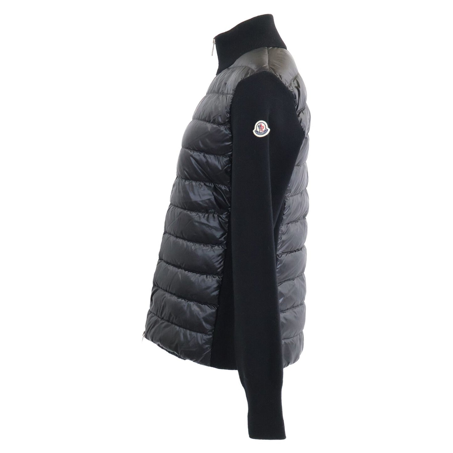 Moncler Cardigan Tricot Down Jacket Knit Contrast — view 3