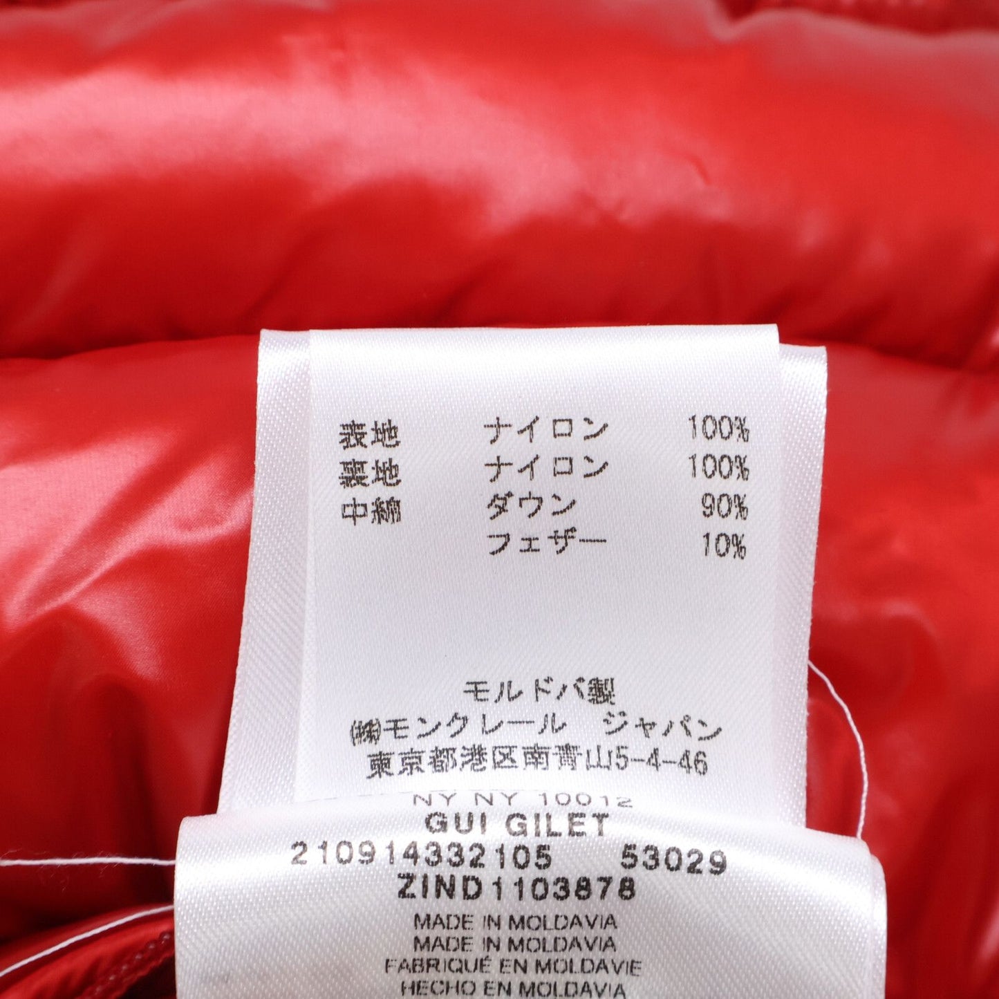Moncler Down Jacket Vest — view 5