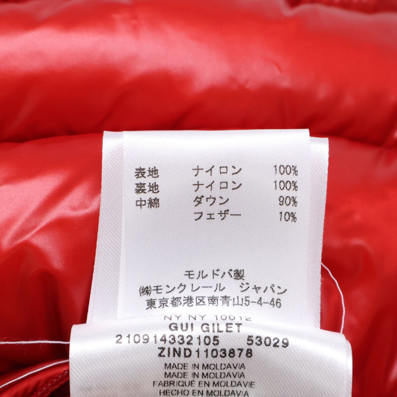 Moncler Down Jacket Vest — view 5