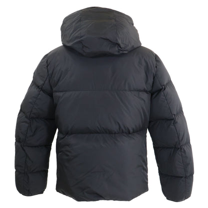 Moncler Montcla Inside Logo Embroidered Grosgrain Tape Hoodie Down — view 2