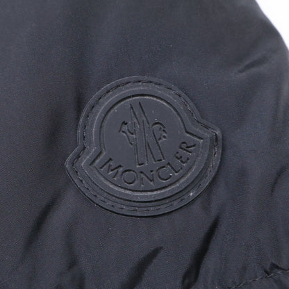 Moncler Montcla Inside Logo Embroidered Grosgrain Tape Hoodie Down — view 9