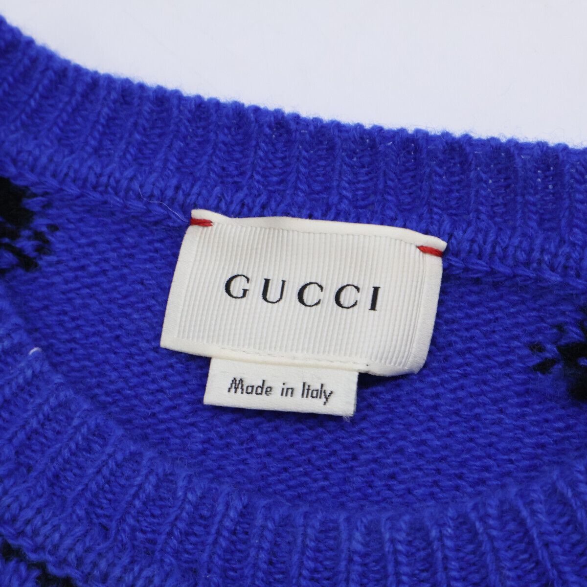 Gucci Tiger Motif Crew Neck Knit Sweater 12 — view 3