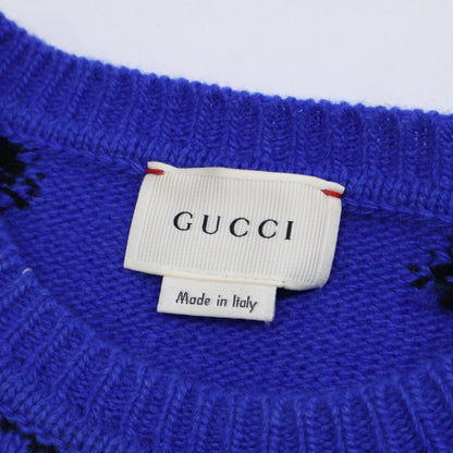 Gucci Tiger Motif Crew Neck Knit Sweater 12 — view 3