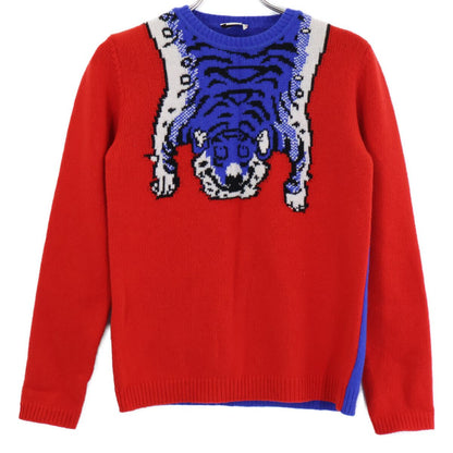 Gucci Tiger Motif Crew Neck Knit Sweater 12