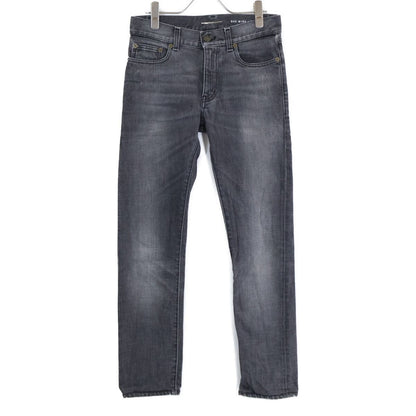 Saint Laurent Paris Zip Fly Denim Pants 28 — view 5