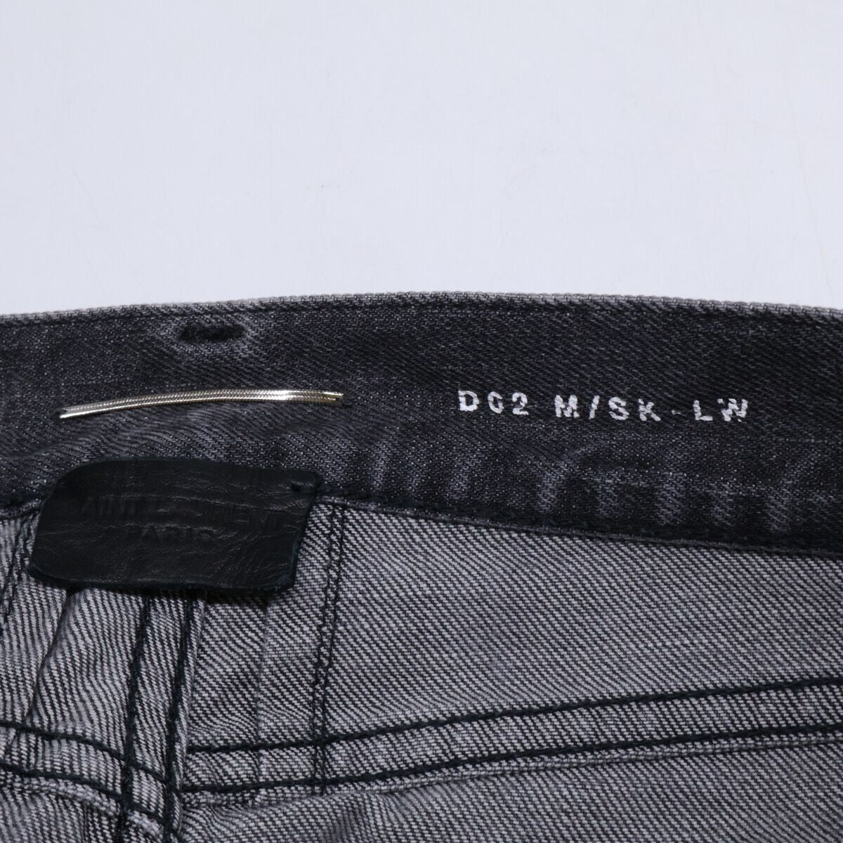 Saint Laurent Paris Zip Fly Denim Pants 28 — view 2