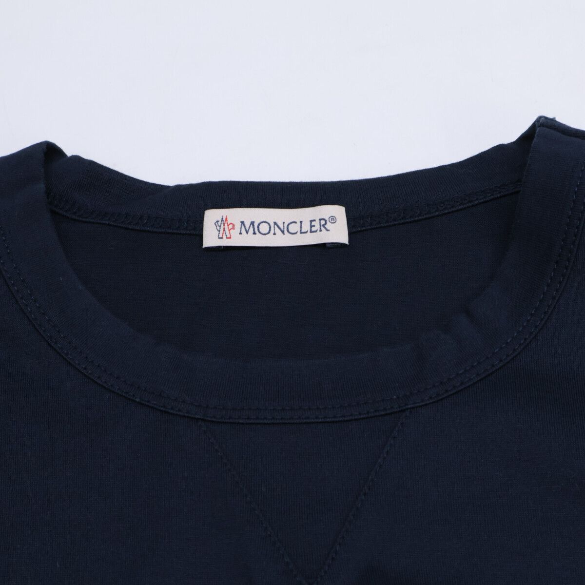 Moncler Double Logo Patch Short Sleeve T-Shirt XS — view 2