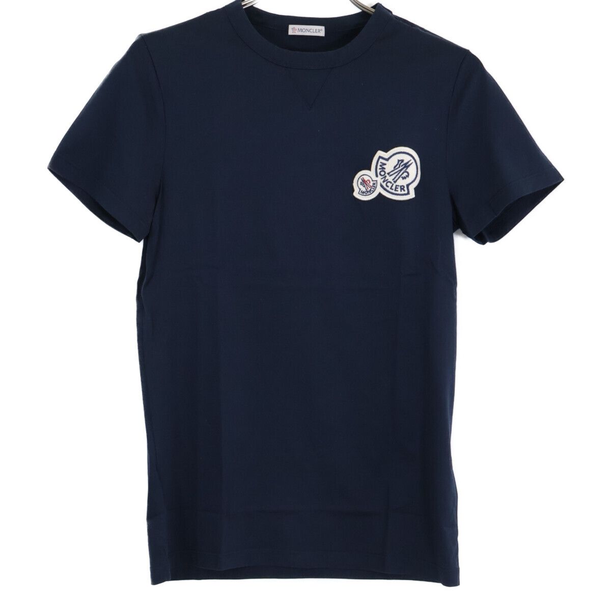 Moncler Double Logo Patch Short Sleeve T-Shirt XS