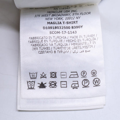 Moncler Double Logo Patch Short Sleeve T-Shirt XS — view 5
