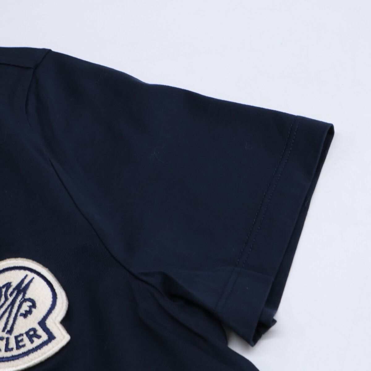Moncler Double Logo Patch Short Sleeve T-Shirt XS — view 8
