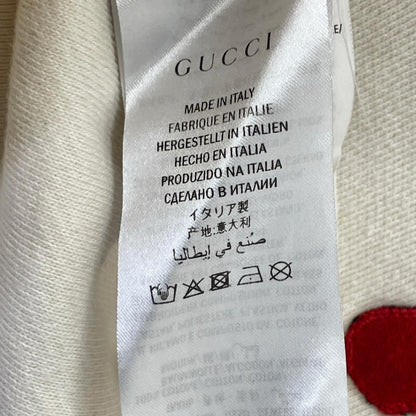 Gucci Ivory Spiritismo Vintage Logo Sweatshirt Shirt XS — view 4