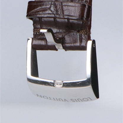 Louis Vuitton Brown Tambour Quartz Watch — view 7