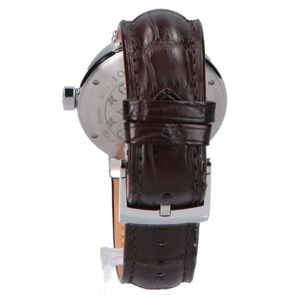 Louis Vuitton Brown Tambour Quartz Watch — view 4