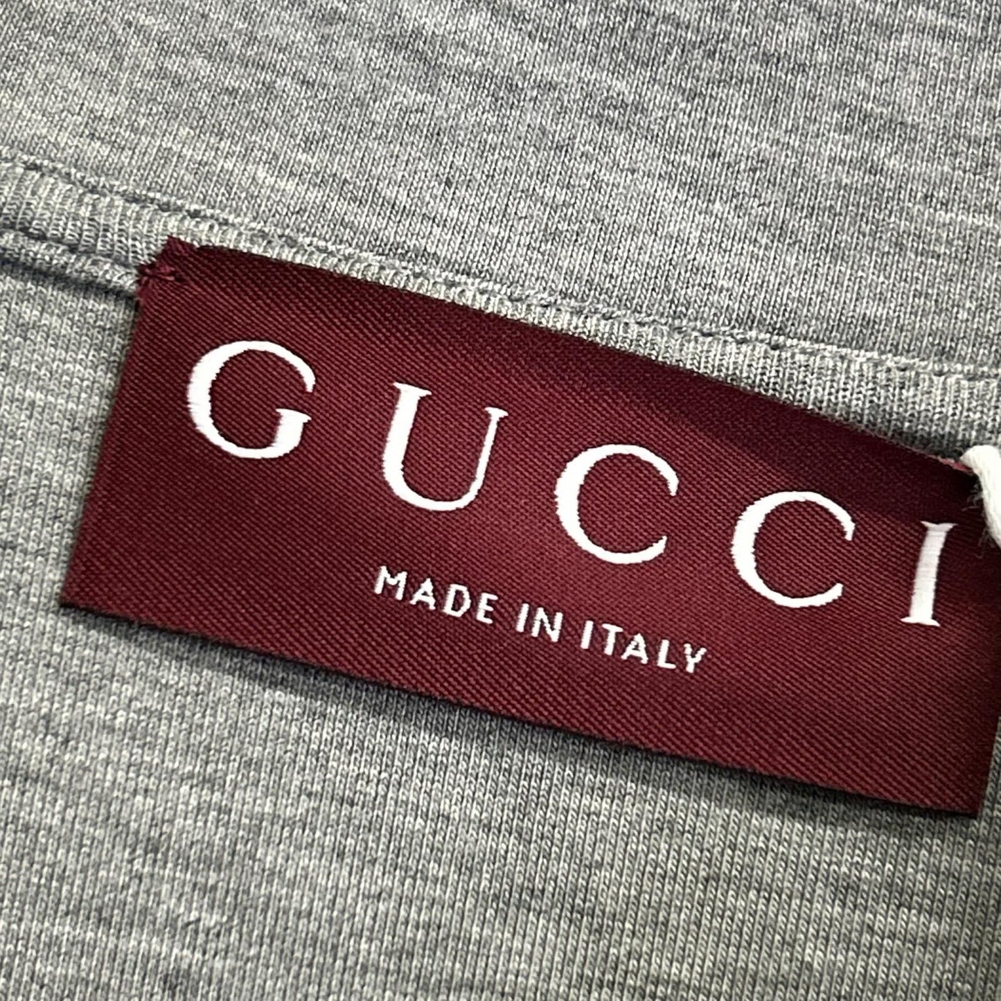 Gucci Black Viscose Front Logo Jersey Sweatshirt Hoodie — view 3
